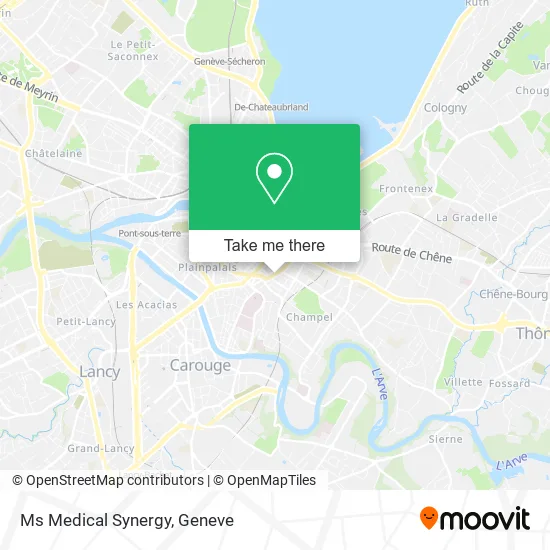 Ms Medical Synergy map