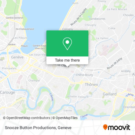 Snooze Button Productions map