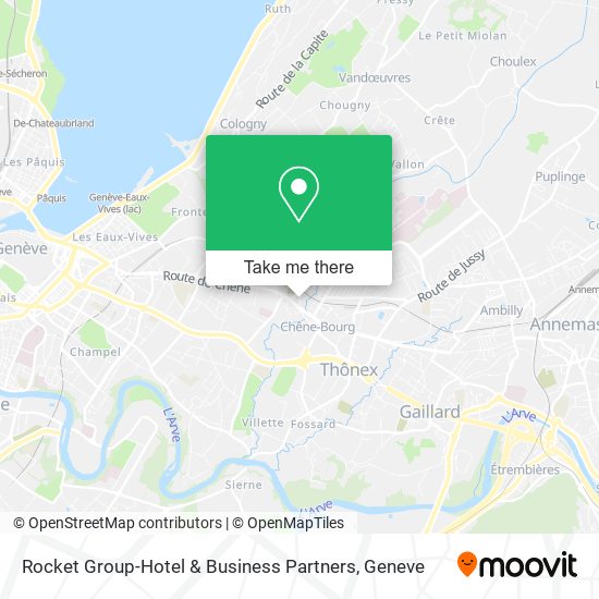 Rocket Group-Hotel & Business Partners Karte