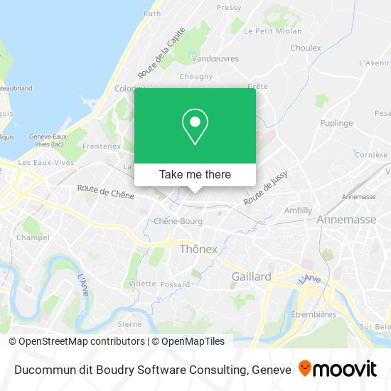 Ducommun dit Boudry Software Consulting map