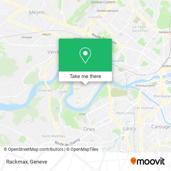 Rackmax map