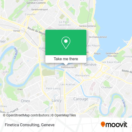 Finetica Consulting map