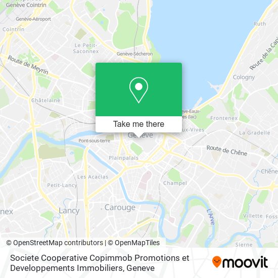 Societe Cooperative Copimmob Promotions et Developpements Immobiliers Karte