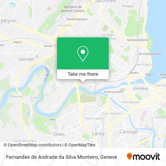 Fernandes de Andrade da Silva Monteiro map