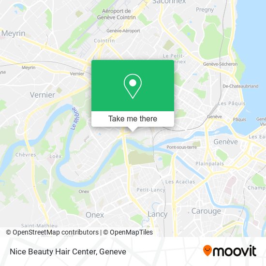 Nice Beauty Hair Center map