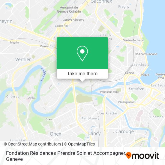 Fondation Résidences Prendre Soin et Accompagner map