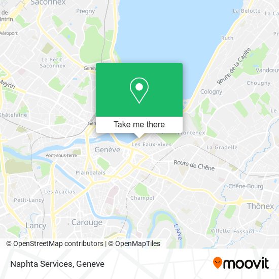 Naphta Services map