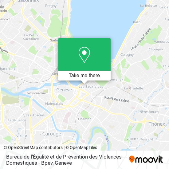 Bureau de l'Égalité et de Prévention des Violences Domestiques - Bpev map