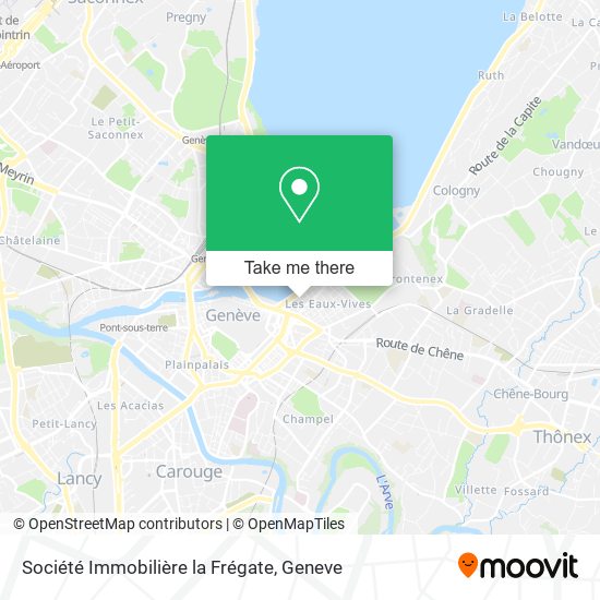 Société Immobilière la Frégate map
