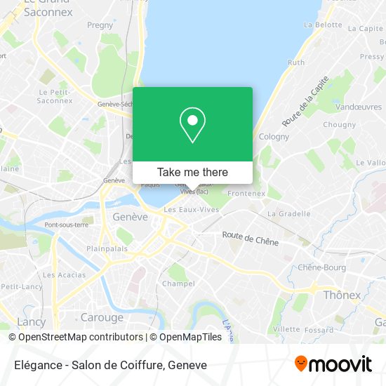 Elégance - Salon de Coiffure map