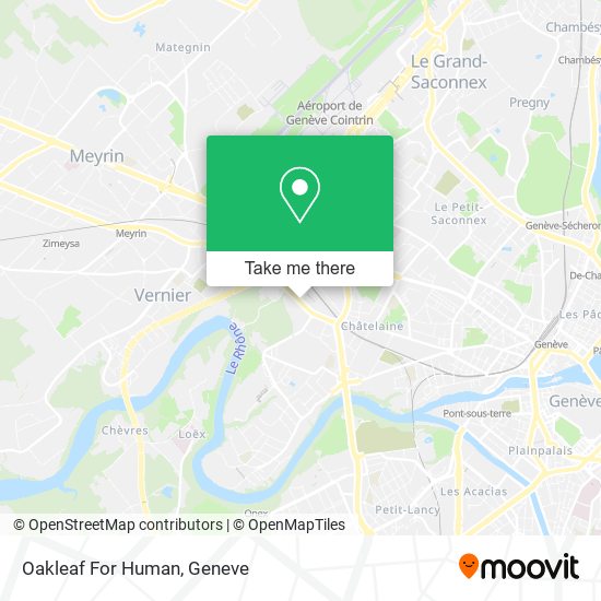 Oakleaf For Human Karte
