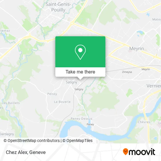 Chez Alex map