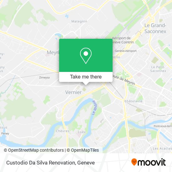 Custodio Da Silva Renovation map
