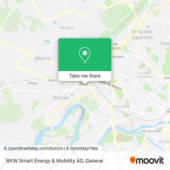 BKW Smart Energy & Mobility AG map