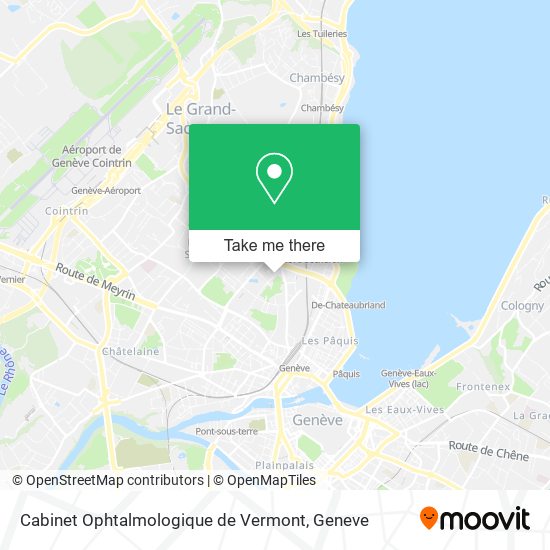 Cabinet Ophtalmologique de Vermont map