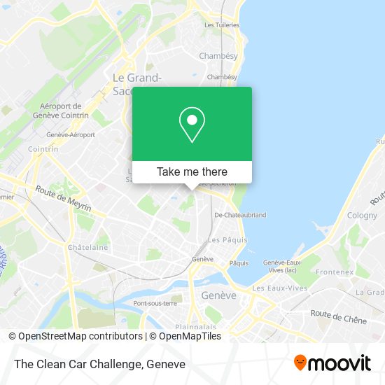 The Clean Car Challenge map