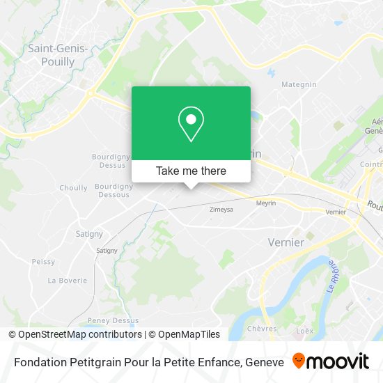 Fondation Petitgrain Pour la Petite Enfance map