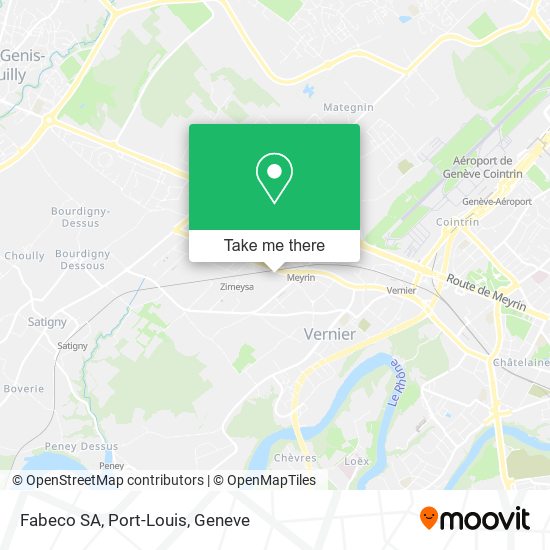 Fabeco SA, Port-Louis map