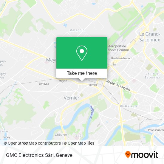 GMC Electronics Sàrl map