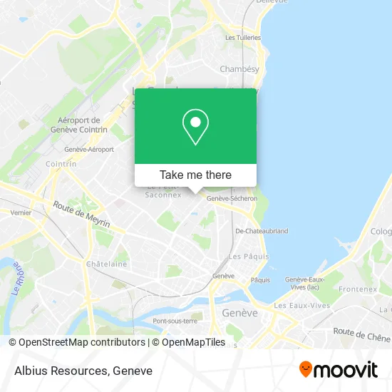 Albius Resources map