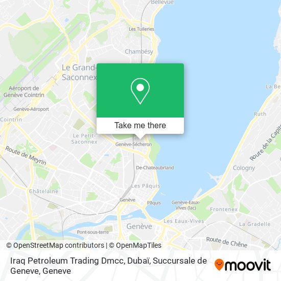 Iraq Petroleum Trading Dmcc, Dubaï, Succursale de Geneve map