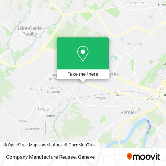 Company Manufacture Reusse map