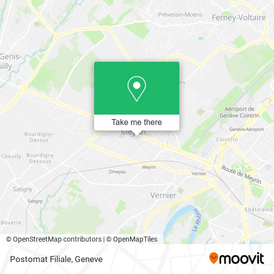 Postomat Filiale map