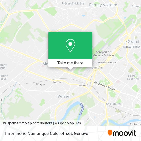 Imprimerie Numérique Coloroffset map