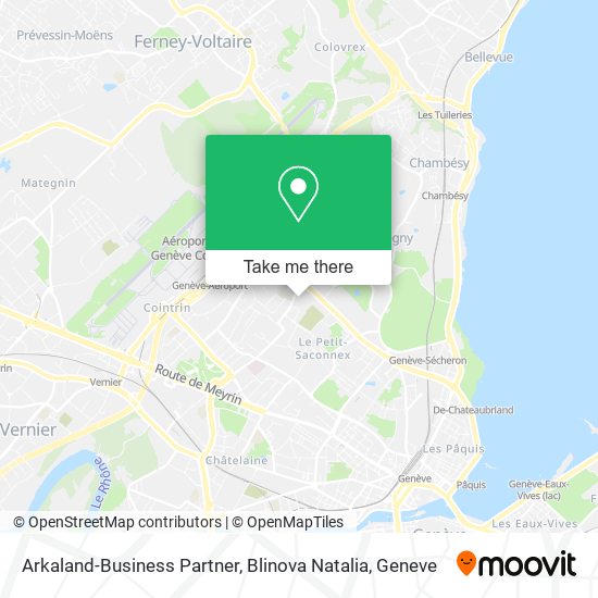 Arkaland-Business Partner, Blinova Natalia map