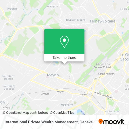 International Private Wealth Management map