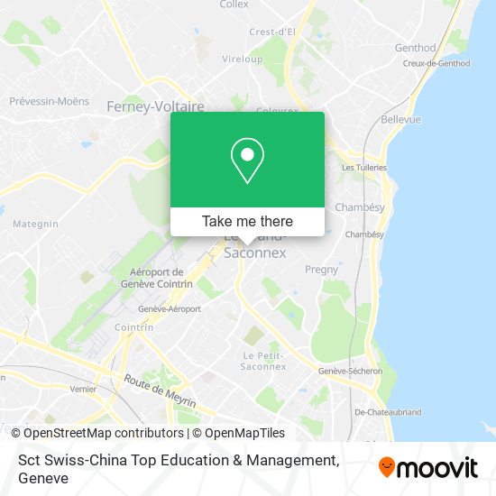 Sct Swiss-China Top Education & Management map