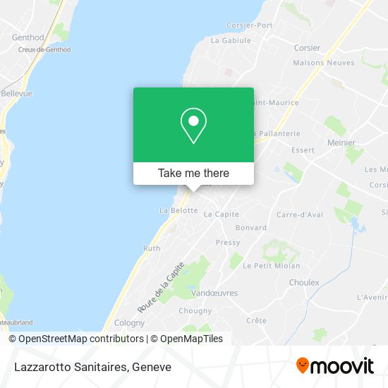 Lazzarotto Sanitaires map