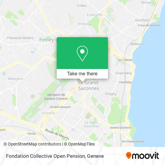 Fondation Collective Open Pension Karte