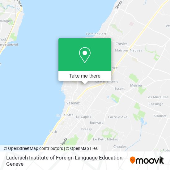 Läderach Institute of Foreign Language Education map