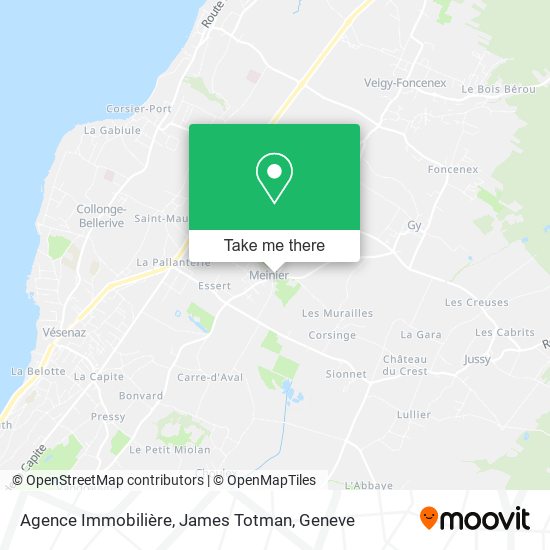 Agence Immobilière, James Totman map
