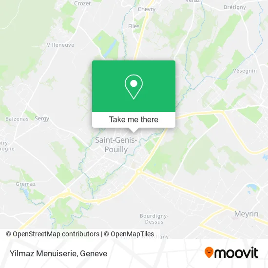 Yilmaz Menuiserie map