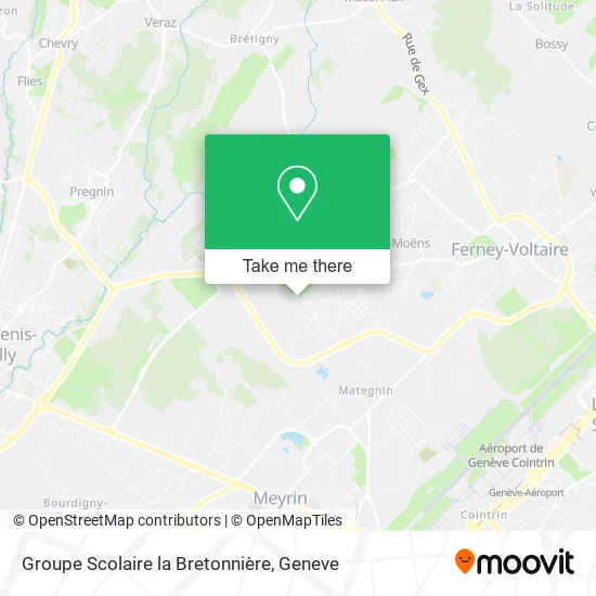 Groupe Scolaire la Bretonnière map