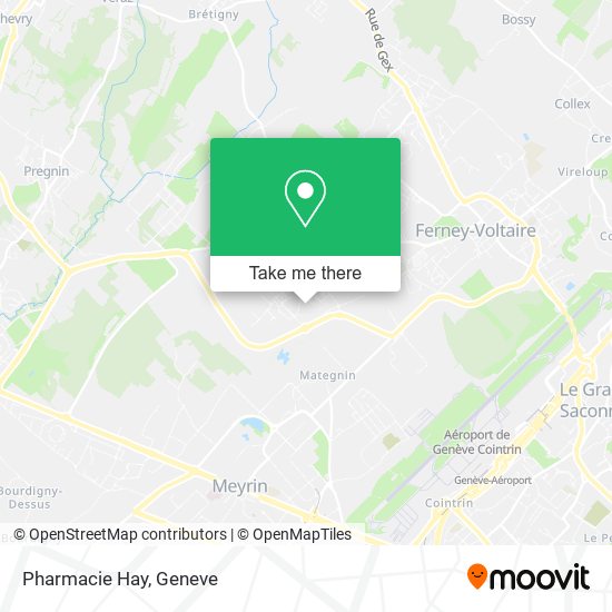 Pharmacie Hay map