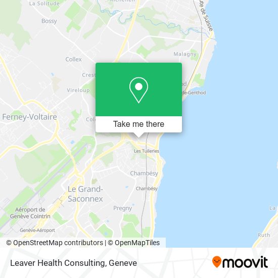 Leaver Health Consulting map