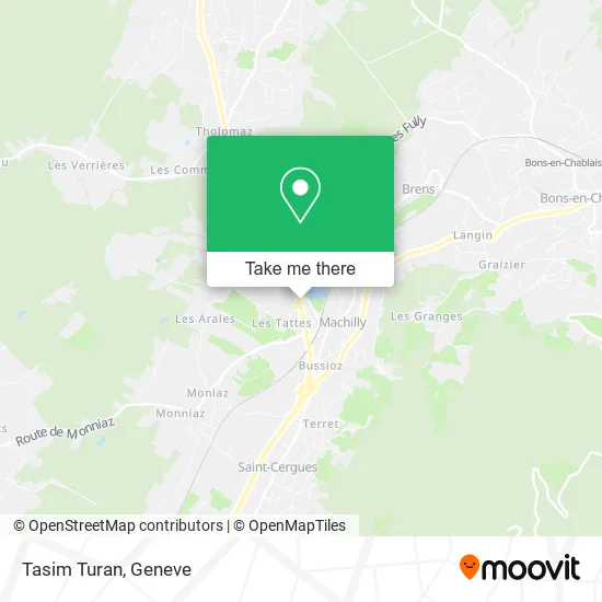 Tasim Turan map