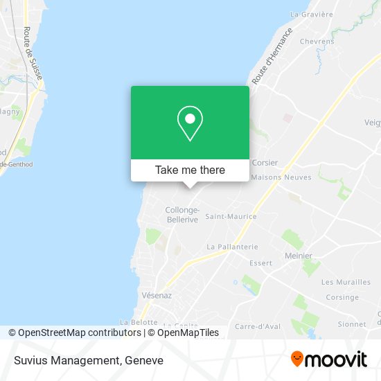 Suvius Management map