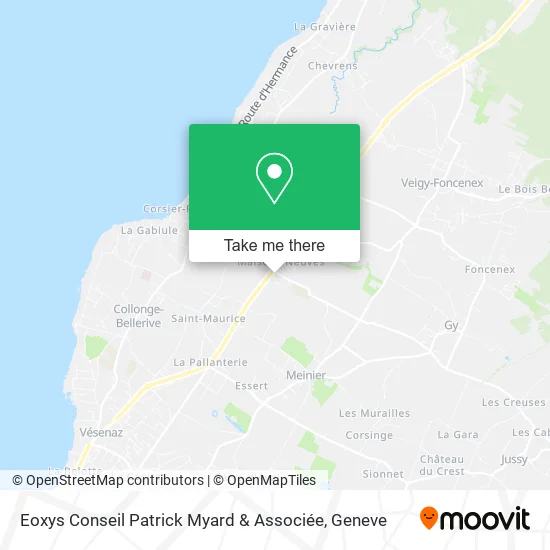Eoxys Conseil Patrick Myard & Associée map