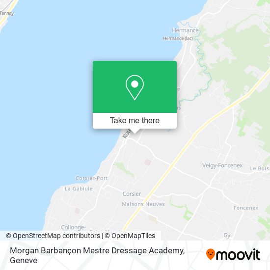 Morgan Barbançon Mestre Dressage Academy map