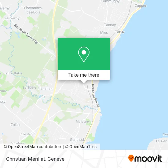 Christian Merillat map