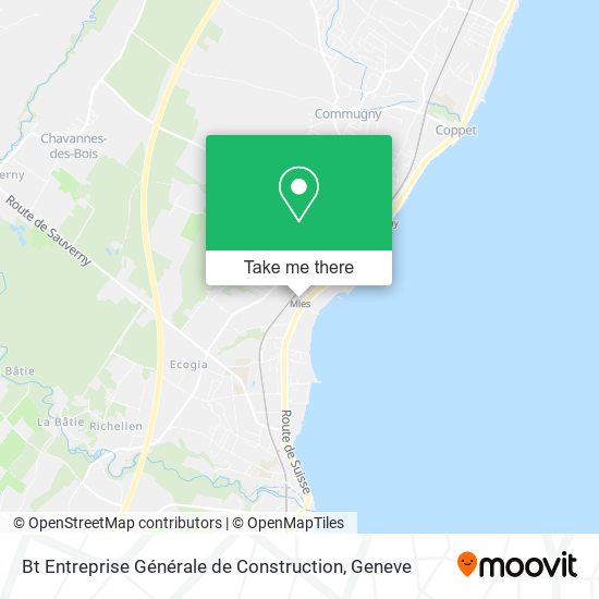 Bt Entreprise Générale de Construction map