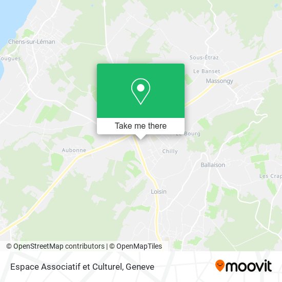 Espace Associatif et Culturel map