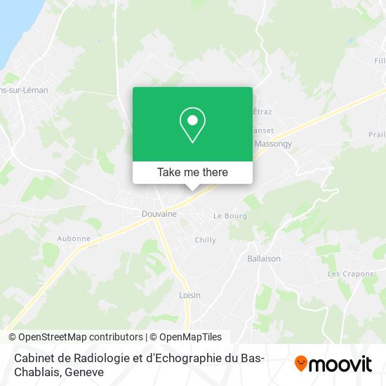 Cabinet de Radiologie et d'Echographie du Bas-Chablais map