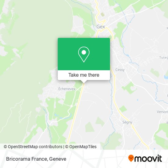 Bricorama France Karte