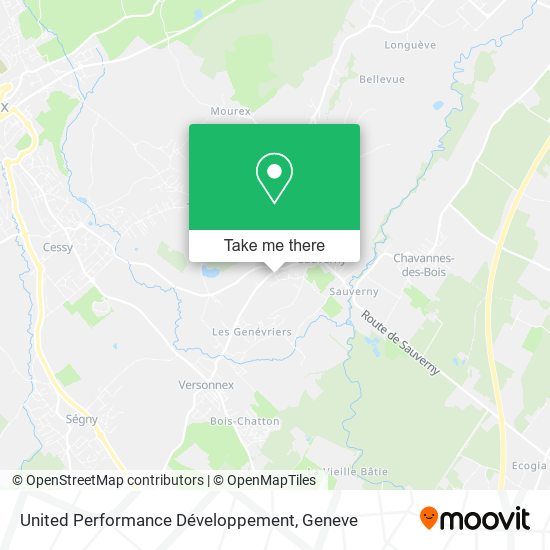 United Performance Développement map