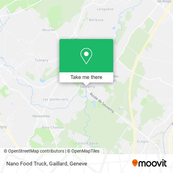 Nano Food Truck, Gaillard map